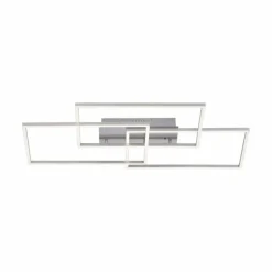Luminaires Leuchten Direkt Plafonnier Leuchten-Direkt IVEN LED Nickel mat, 3 lumières, Télécommandes* Éclairage Led