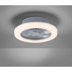 Luminaires Leuchten Direkt Plafonnier Leuchten-Direkt LEONARD LED Nickel mat, 1 lumière* Éclairage Led