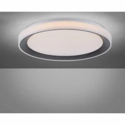 Luminaires Leuchten Direkt Plafonnier Leuchten-Direkt LOLAsmart_DISC LED Noir, 1 lumière, Télécommandes, Changeur de couleurs