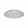 Luminaires Leuchten Direkt Plafonnier Leuchten-Direkt SPARKLE LED Nickel mat, 1 lumière, Télécommandes* Éclairage Led