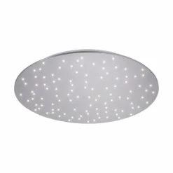 Luminaires Leuchten Direkt Plafonnier Leuchten-Direkt SPARKLE LED Nickel mat, 1 lumière, Télécommandes* Éclairage Led