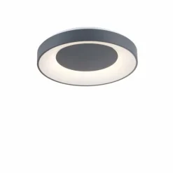 Luminaires Leuchten Direkt Plafonnier Leuchten-Direkt ANIKA LED Anthracite, 1 lumière, Télécommandes* Éclairage Led