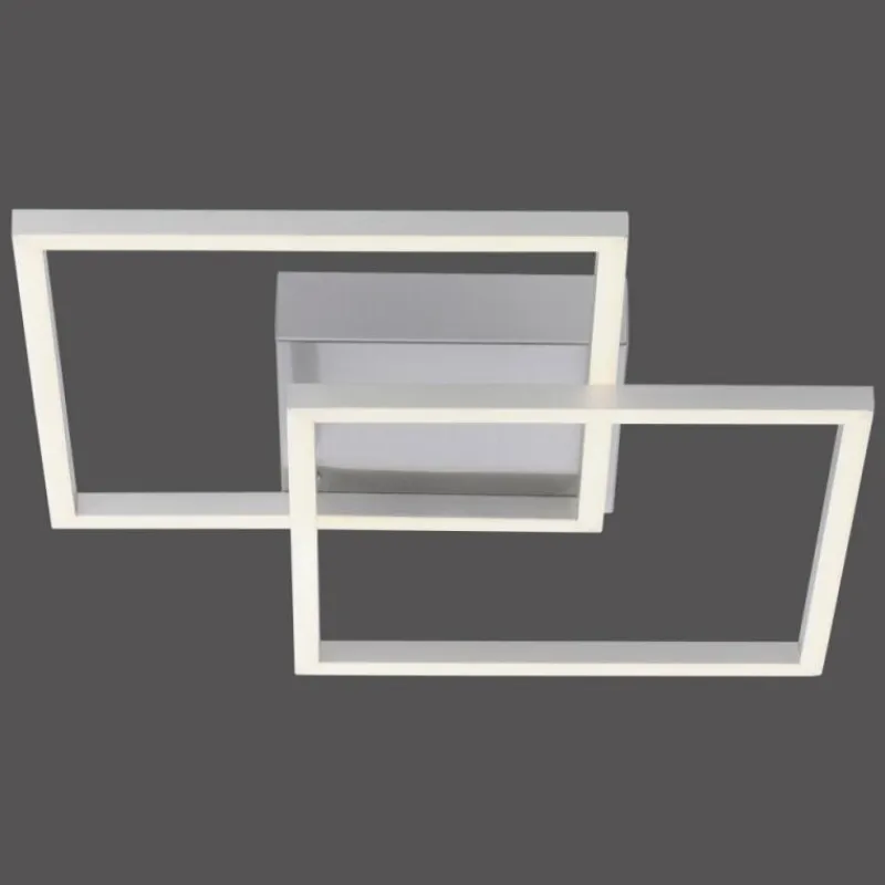 Luminaires Leuchten Direkt Plafonnier Leuchten-Direkt IVEN LED Nickel mat, 2 lumières* Éclairage Led