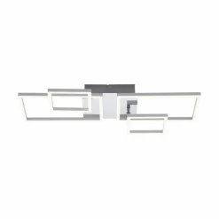 Luminaires Leuchten Direkt Plafonnier Leuchten-Direkt IVEN LED Acier brossé, 2 lumières* Éclairage Led