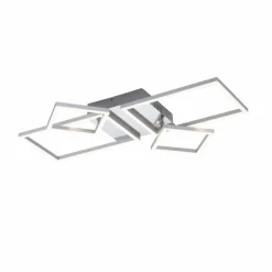 Luminaires Leuchten Direkt Plafonnier Leuchten-Direkt IVEN LED Acier brossé, 2 lumières* Éclairage Led