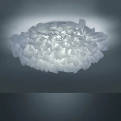 Luminaires Leuchten Direkt Plafonnier Leuchten-Direkt LOLAsmart-NAOMI LED Blanc, 1 lumière, Télécommandes, Changeur de couleurs