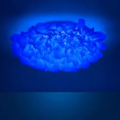 Luminaires Leuchten Direkt Plafonnier Leuchten-Direkt LOLAsmart-NAOMI LED Blanc, 1 lumière, Télécommandes, Changeur de couleurs