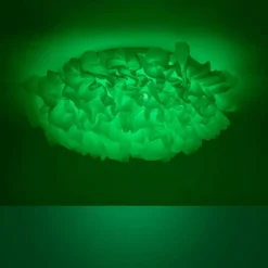 Luminaires Leuchten Direkt Plafonnier Leuchten-Direkt LOLAsmart-NAOMI LED Blanc, 1 lumière, Télécommandes, Changeur de couleurs