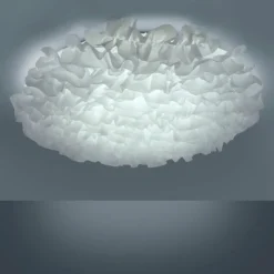 Luminaires Leuchten Direkt Plafonnier Leuchten-Direkt LOLAsmart-NAOMI LED Blanc, 1 lumière, Télécommandes, Changeur de couleurs