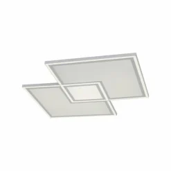 Luminaires Leuchten Direkt Plafonnier Leuchten-Direkt EDGING LED Blanc, 1 lumière, Télécommandes* Éclairage Led