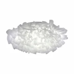 Lampes En Tissu-Luminaires Leuchten Direkt Plafonnier Leuchten-Direkt XENIA LED Blanc, 1 lumière