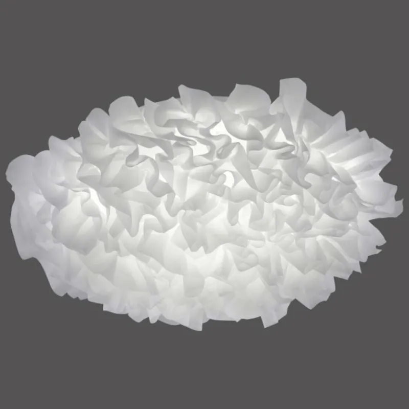 Lampes En Tissu-Luminaires Leuchten Direkt Plafonnier Leuchten-Direkt XENIA LED Blanc, 1 lumière