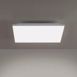 Luminaires Leuchten Direkt Plafonnier Leuchten-Direkt GUSTAV LED Blanc, 1 lumière, Télécommandes, Changeur de couleurs* Éclairage Led
