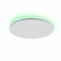 Luminaires Leuchten Direkt Plafonnier Leuchten-Direkt GUSTAV LED Blanc, 1 lumière, Télécommandes, Changeur de couleurs* Éclairage Led