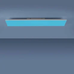 Luminaires Leuchten Direkt Plafonnier Leuchten-Direkt YUKON LED Blanc, 1 lumière, Télécommandes, Changeur de couleurs* Éclairage Led