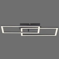 Luminaires Leuchten Direkt Plafonnier Leuchten-Direkt IVEN LED Noir, 1 lumière* Éclairage Led