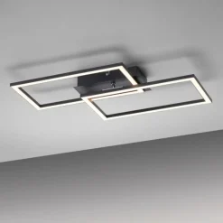 Luminaires Leuchten Direkt Plafonnier Leuchten-Direkt IVEN LED Noir, 1 lumière* Éclairage Led