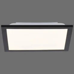 Luminaires Leuchten Direkt Plafonnier Leuchten-Direkt FLAT LED Noir, 1 lumière* Éclairage Led