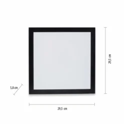 Luminaires Leuchten Direkt Plafonnier Leuchten-Direkt FLAT LED Noir, 1 lumière* Éclairage Led