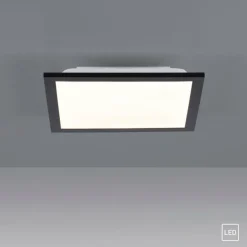 Luminaires Leuchten Direkt Plafonnier Leuchten-Direkt FLAT LED Noir, 1 lumière* Éclairage Led
