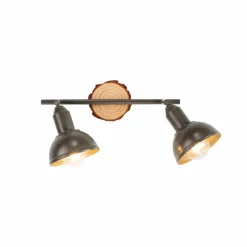 Luminaires Scandinaves-Luminaires Leuchten Direkt Plafonnier Leuchten-Direkt SWAMP Écru, 2 lumières