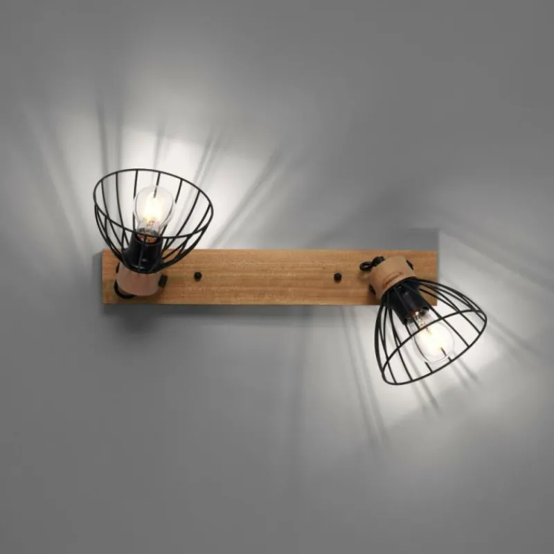 Lampes Vintages & Rétros-Luminaires Leuchten Direkt Plafonnier Leuchten-Direkt LAMI Écru, 2 lumières