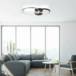 Luminaires Leuchten Direkt Plafonnier Leuchten-Direkt PAPILON LED Noir, 1 lumière* Éclairage Led