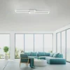 Luminaires Leuchten Direkt Plafonnier Leuchten-Direkt IVEN LED Acier brossé, 1 lumière* Éclairage Led