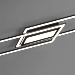 Luminaires Leuchten Direkt Plafonnier Leuchten-Direkt ASMIN LED Noir, 1 lumière* Éclairage Led