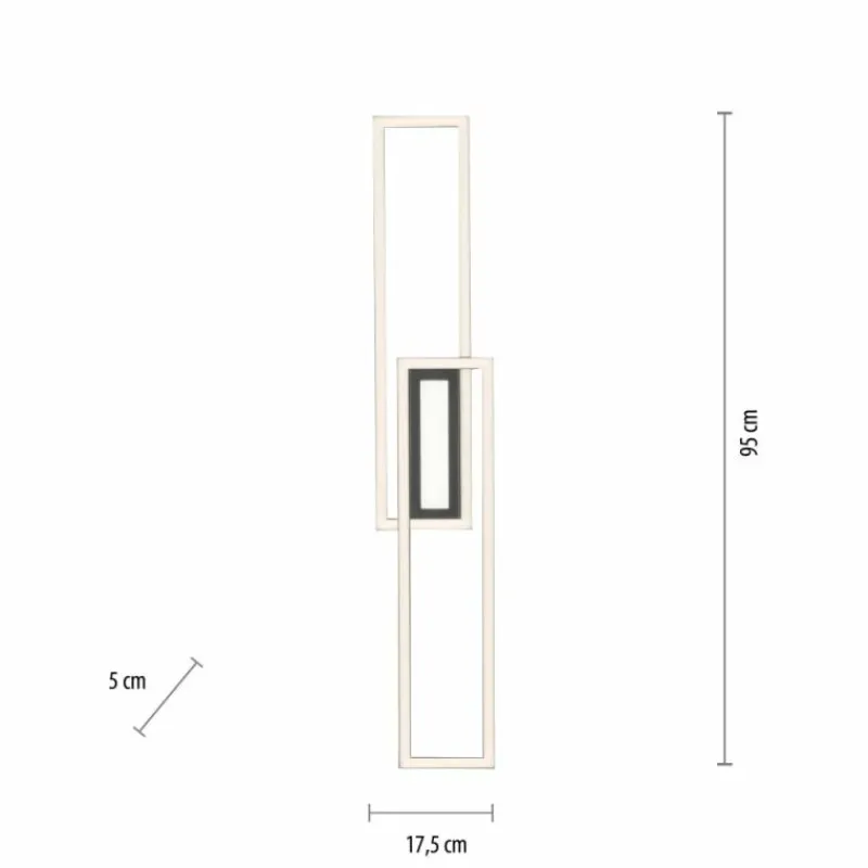 Luminaires Leuchten Direkt Plafonnier Leuchten-Direkt ASMIN LED Noir, 1 lumière* Éclairage Led