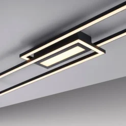 Luminaires Leuchten Direkt Plafonnier Leuchten-Direkt ASMIN LED Noir, 1 lumière* Éclairage Led