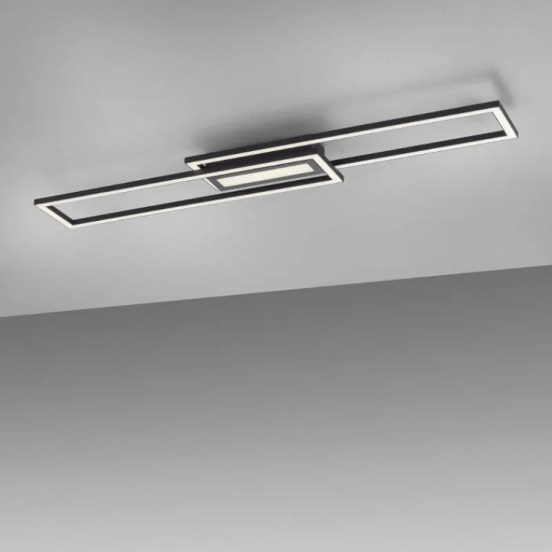 Luminaires Leuchten Direkt Plafonnier Leuchten-Direkt ASMIN LED Noir, 1 lumière* Éclairage Led