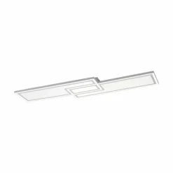 Luminaires Leuchten Direkt Plafonnier Leuchten-Direkt EDGING LED Blanc, 1 lumière, Télécommandes* Éclairage Led