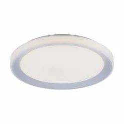 Luminaires Leuchten Direkt Plafonnier Leuchten-Direkt LOLAsmart-LENI LED Argenté, 1 lumière, Télécommandes, Changeur de couleurs