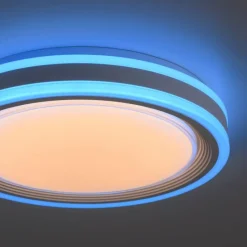 Luminaires Leuchten Direkt Plafonnier Leuchten-Direkt SPHERIC LED Blanc, 2 lumières, Télécommandes, Changeur de couleurs* Éclairage Led