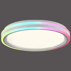 Luminaires Leuchten Direkt Plafonnier Leuchten-Direkt SPHERIC LED Blanc, 2 lumières, Télécommandes, Changeur de couleurs* Éclairage Led