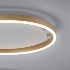 Luminaires Leuchten Direkt Plafonnier Leuchten-Direkt RITUS LED Laiton, 1 lumière* Éclairage Led