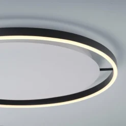Luminaires Leuchten Direkt Plafonnier Leuchten-Direkt RITUS LED Anthracite, 1 lumière* Éclairage Led