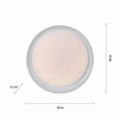 Luminaires Leuchten Direkt Plafonnier Leuchten-Direkt RIBBON LED Blanc, 2 lumières, Télécommandes, Changeur de couleurs* Éclairage Led