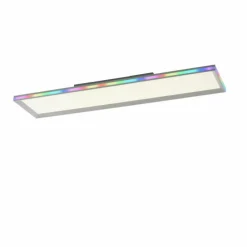 Luminaires Leuchten Direkt Plafonnier Leuchten-Direkt GALACTICA LED Blanc, 2 lumières, Télécommandes, Changeur de couleurs* Éclairage Led