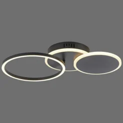 Luminaires Leuchten Direkt Plafonnier Leuchten-Direkt SEVENT LED Noir, 1 lumière* Éclairage Led