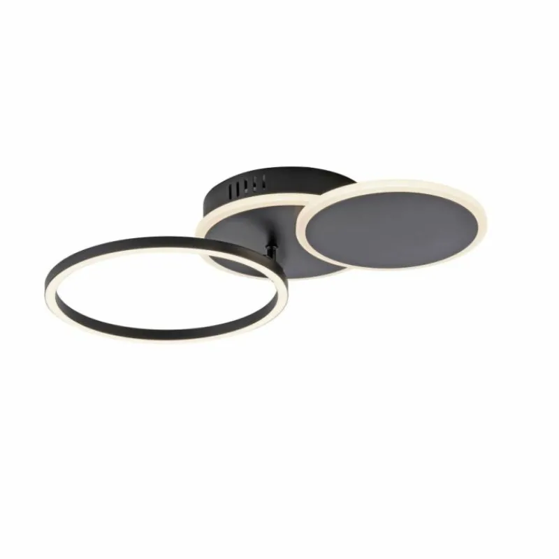 Luminaires Leuchten Direkt Plafonnier Leuchten-Direkt SEVENT LED Noir, 1 lumière* Éclairage Led