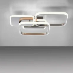 Luminaires Leuchten Direkt Plafonnier Leuchten-Direkt SEVENT LED Argenté, 1 lumière* Éclairage Led