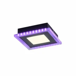 Luminaires Leuchten Direkt Plafonnier Leuchten-Direkt ACRI LED Noir, 2 lumières, Télécommandes* Éclairage Led