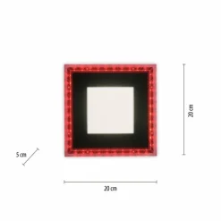Luminaires Leuchten Direkt Plafonnier Leuchten-Direkt ACRI LED Noir, 2 lumières, Télécommandes* Éclairage Led