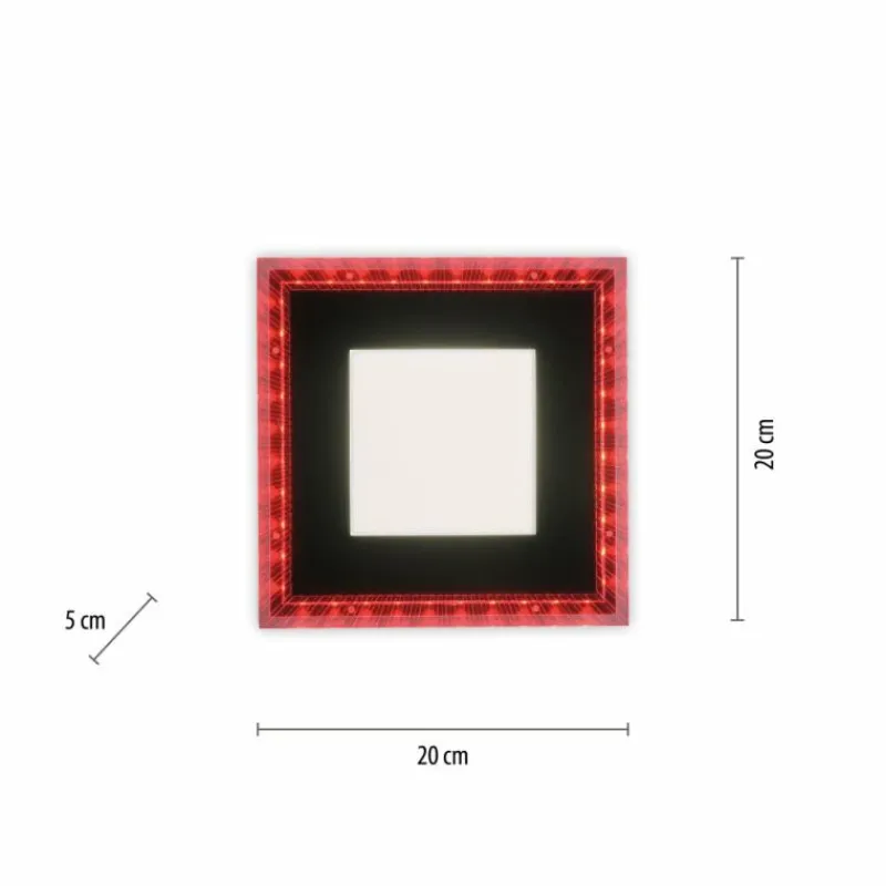 Luminaires Leuchten Direkt Plafonnier Leuchten-Direkt ACRI LED Noir, 2 lumières, Télécommandes* Éclairage Led