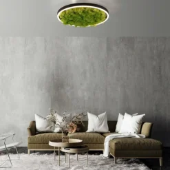 Luminaires Leuchten Direkt Plafonnier Leuchten-Direkt GREEN RITUS LED Noir, 1 lumière* Éclairage Led