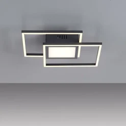 Luminaires Leuchten Direkt Plafonnier Leuchten-Direkt ASMIN LED Noir, 1 lumière* Éclairage Led