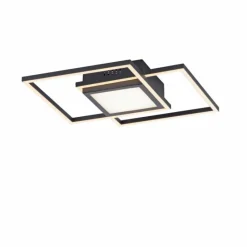 Luminaires Leuchten Direkt Plafonnier Leuchten-Direkt ASMIN LED Noir, 1 lumière* Éclairage Led