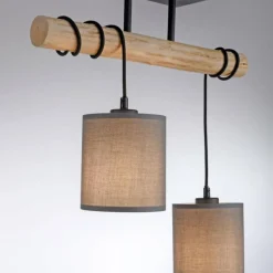 Luminaires Scandinaves-Luminaires Leuchten Direkt Plafonnier Leuchten-Direkt GREEN TRIBU Écru, Noir, 2 lumières